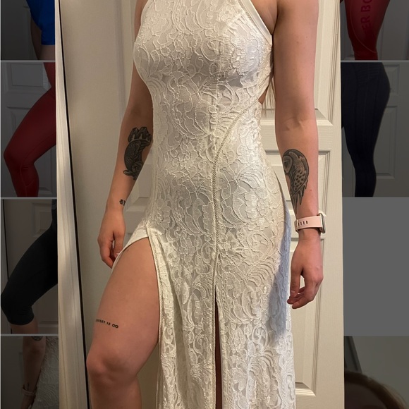 COPY - I’m selling this beautiful lace Las Angeles GUESS branded dress. - Picture 1 of 2